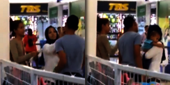 Video Istri Murka! Pergoki Suami Bersama Gadis Lain di Mal