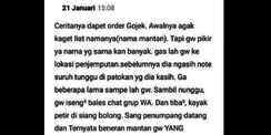 Curhat Haru Driver Ojek, Mantan Tunangan Jadi Penumpang