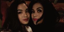 Puti Guntur Soekarno dan Putrinya Seperti Kakak Adik