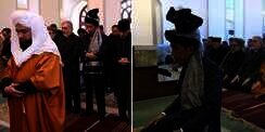 Viral Foto Jokowi Sholat di Afghanistan, Imam atau Makmum?