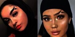 Viral, Wanita dengan Alis Bentuk Ekor Ikan