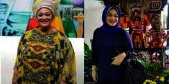 Bobot Susut 80 Kg, Gaya Hijab Dewi Hughes Makin Cantik