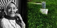Makam Artis Senior Laila Sari Tak Terurus