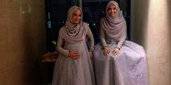 Kompaknya Zaskia dan Shireen Sungkar di Pernikahan Adik Mereka