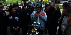 Heboh Touring Jokowi, Spion Motor Choppernya Jadi Sorotan