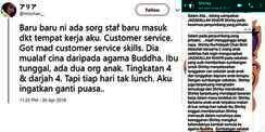 Wanita Mualaf Rela Tak Makan Siang, Alasannya Mengharukan