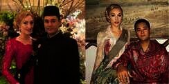 Berkebaya, Bule Cantik Kekasih Cucu Soeharto Curi Perhatian