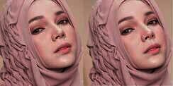 Potret Natural Dewi Sandra, Cantik Bak Bidadari!