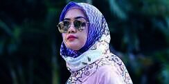 Elhasbu: Scarf Motif Dobel, Cantik untuk Lebaran