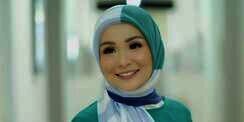 3 Gaya Printed Scarf Kekinian ala Soraya Larasati