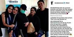 Sederet Artis Besuk Anak Denada, Hedi Yunus Bikin Salfok