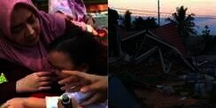 Lombok Gempa Susulan, Putri TGB Tertimpa Reruntuhan