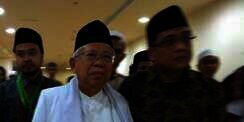 Ma`ruf Amin Hadiri Silaturahmi NU Sedunia di Mekah
