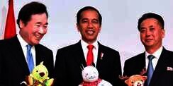 Jokowi Apresiasi Dua Korea Gabung di Satu Kontingen Asian Games