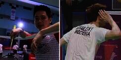 Alasan Kevin Sanjaya Beraksi `Tengil` di Final Bulu Tangkis Asian Games 2018