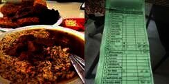Digetok Penjual Rawon, Shock Lihat Bon Rp 500 Ribu
