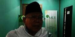KH Ma'ruf Amin Non Aktif dari Ketum MUI