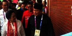 Saat Megawati dan Prabowo `Reuni` di Final Pencak Silat Asian Games
