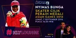 Live Streaming #KLY Lounge: Nyimas Bunga Skater Cilik Berhijab
