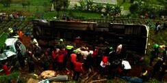 Detik-detik Kecelakaan Maut Bus di Sukabumi, 21 Orang Meninggal