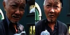 Kesedihan Kakek Penjual Ikan yang Dirampok Ini Bikin Geram