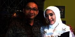 Foto Pasha Ungu dan Istri Tidur di Pengungsian