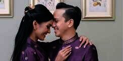 Selamat! Ge Pamungkas dan Anastasia Herzigova Resmi Menikah