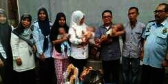 Bayi Kembar Tiga Ini Ikut Mendekam di Rutan Bireuen