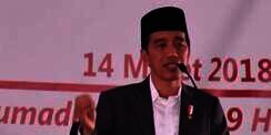 Jokowi di Depan Kiai Madura: Jika Saya Anti-Ulama, Tak Mungkin Ada Hari Santri