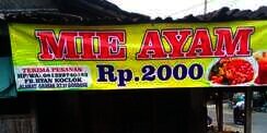 Kisah Sebenarnya Mie Ayam Rp2.000 per Porsi Asal Sragen