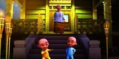Penampakan Rumah Upin dan Ipin di Dunia Nyata