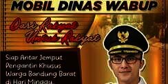 Hengky Kurniawan Gratiskan Mobil Dinas untuk Pengantin