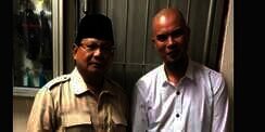 Prabowo Subianto Jenguk Ahmad Dhani di Rutan Medaeng Surabaya