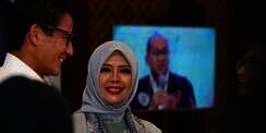 Sandiaga Uno Disebut Ganteng, Nur Asia: Alhamdulillah Baby Face