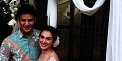 Busana Minangkabau di Prewed Ammar Zoni dan Irish Bella 