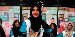 Lewat Bumi itu Bulat, Febby Rastanty Ajak Jaga Kedamaian Indonesia