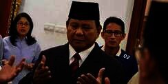 Prabowo Siap Hadapi Siapapun yang Berani Ubah Pancasila