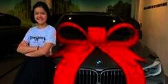 Umurnya Baru 12 Tahun, Gadis Cilik Ini Beli BMW dari Uang Sendiri