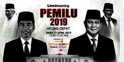 Live Streaming Quick Count Hitung Cepat Hasil Pilpres 2019, Ayo Pantau Hasilnya