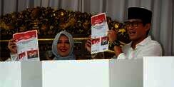 Duh, Sandiaga Uno Alami Cegukan Parah