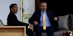 Presiden Turki Erdogan Beri Selamat ke Jokowi 