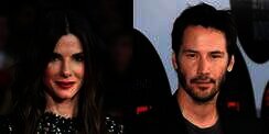 Sama-Sama Malu, Keanu Reeves-Sandra Bullock Pernah Saling Naksir