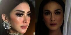 Adu Gaya Luna Maya dan Syahrini Tanpa Makeup, Cantik Siapa?