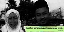 Rindu Ibu yang Wafat Januari Silam, Pemuda Ini Kirim Pesan WhatsApp