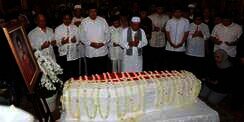 Prosesi Pemakaman Ani Yudhoyono di TMP Kalibata