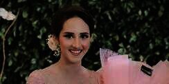 Cantiknya Tsamara Amany dalam Balutan Kebaya Pink