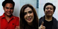 Beda Ekspresi Galih Ginanjar, Rey Utami dan Pablo Benua Saat Berbaju Tahanan