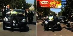 Polisi yang Menempel di Mobil Terseret 100 Meter, Ini Pelakunya