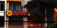 Penyebab Kebakaran Gerai Ayam Geprek Bensu Fatmawati