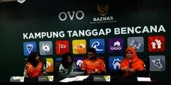OVO Kucurkan Rp500 Juta untuk Kampung Tanggap Bencana Baznas